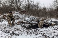 Ukrajinští vojáci u Bachmutu: Profimedia