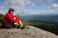 "Každé ráno se podívám, co dneska půjdu, nepřemýšlím o tom, že mám být za půl roku o čtyři tisíce kilometrů dál. A tak postupně z té cesty ukrajuju." Petr Kosek. Foto: Archiv Petra Koska