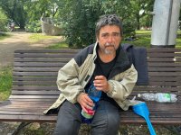 Nesmím umřít, říká Jan Květ žijící na ulici. Foto: Renata Kalenská, Deník N
