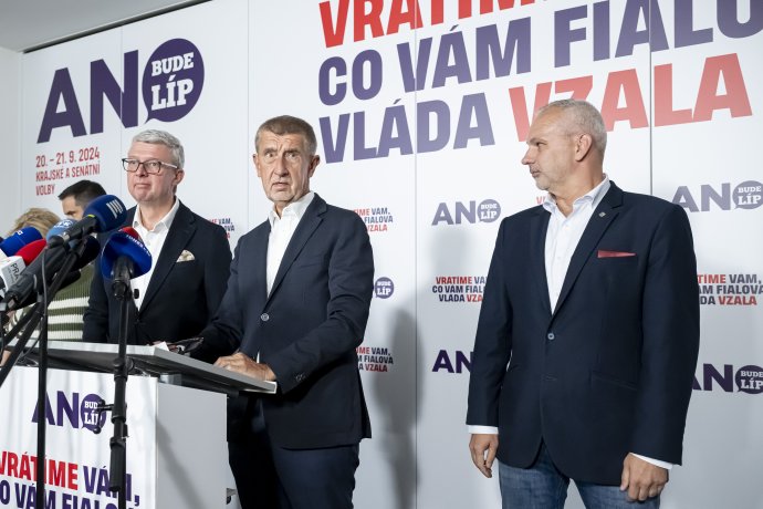 Andrej Babiš a hnutí ANO mohou slavit. Korupční kauzy mu úspěch ve volbách nepřekazily. Foto: Gabriel Kuchta, Deník N