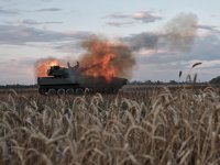 Ukrajinská samohybná houfnice. Foto: ukrajinská armáda