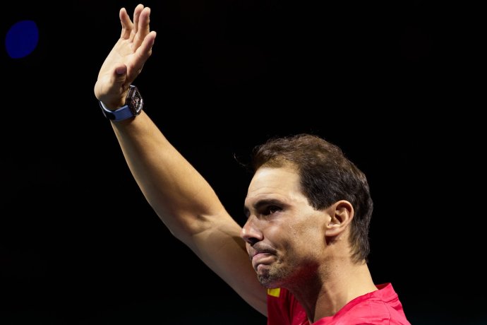 „Chci, aby si mě lidé pamatovali jako dítě, které následovalo své sny,“ řek Nadal při rozlučce. Foto: Meng Dingbo / Xinhua News / Profimedia