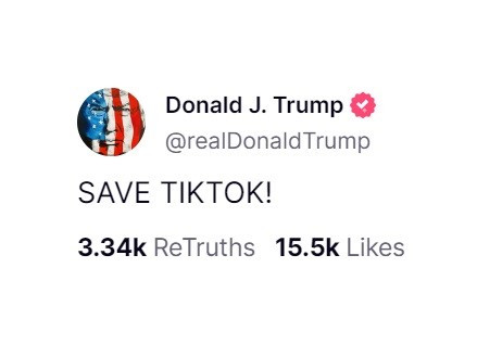 USA nejprve TikTok zakázaly, pak zasáhl Trump. Proč čínskou sociální síť zachraňuje