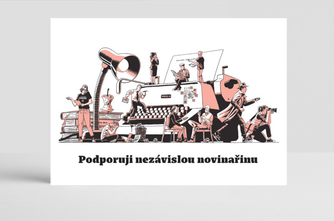 Plakát Pocta novinařině