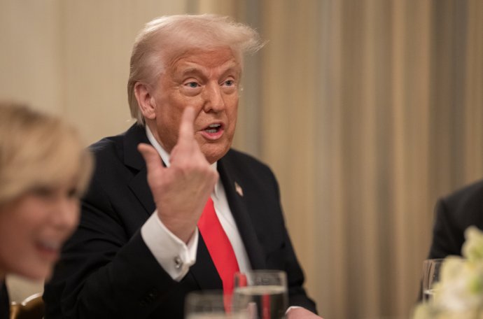 Donald Trump. Foto: Daniel Torok, Bílý dům, Flicker