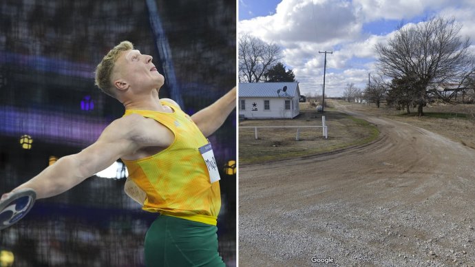 Mykolas Alekna na olympiádě v Paříži a cesta, která vede k diskařskému kruhu v Oklahomě. Foto: AP/Google