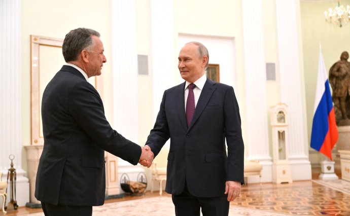 Steve Witkoff a Vladimir Putin. Foto: kremlin.ru