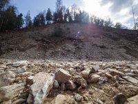 Halda, která zůstala po těžbě uranu. Foto: Tomáš Grečko, Denník N