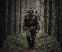 Ruští vojáci mají jen velmi omezený počet možností, jak úspěšně dezertovat. Radí jim organizace Jděte lesem. Ilustrační foto vytvořené s pomocí umělé inteligence Google Gemini. 