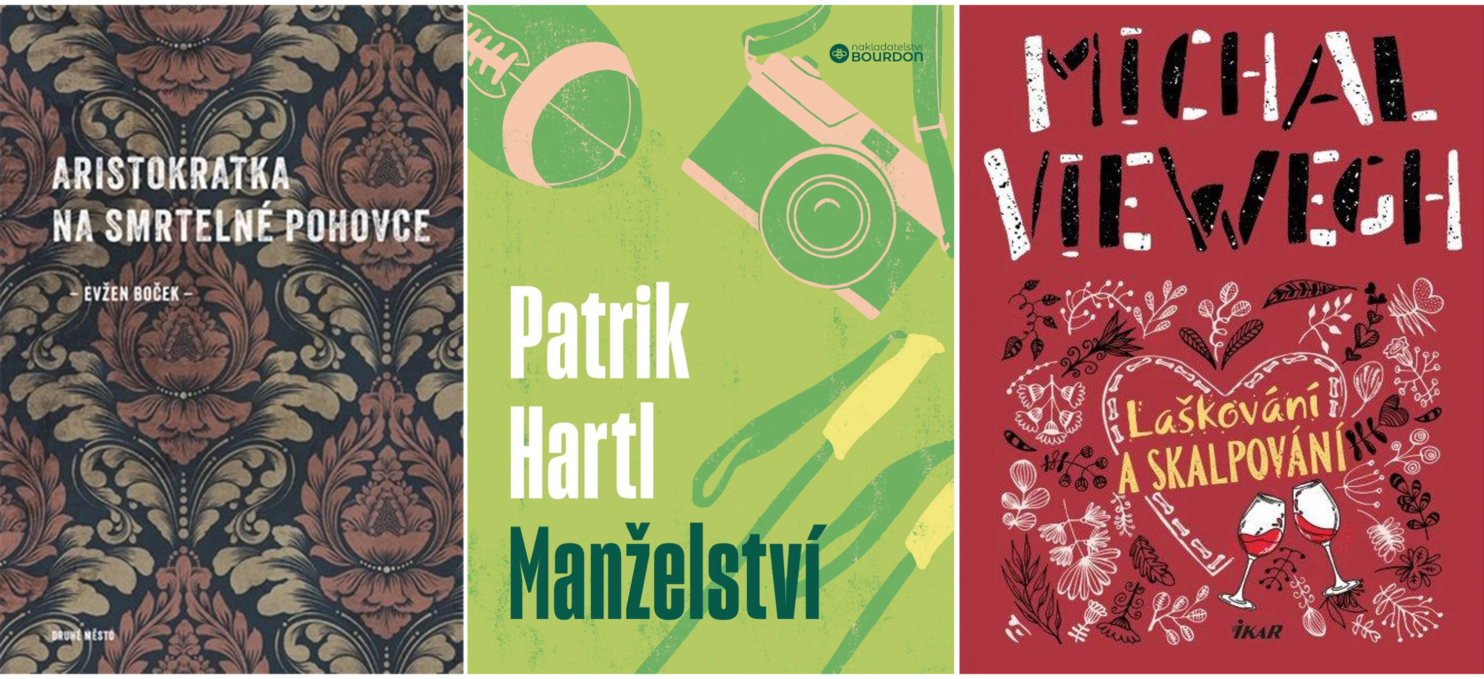 Patrik Hartl, Michal Viewegh a Evžen Boček aneb lesk a bída českých bestsellerů