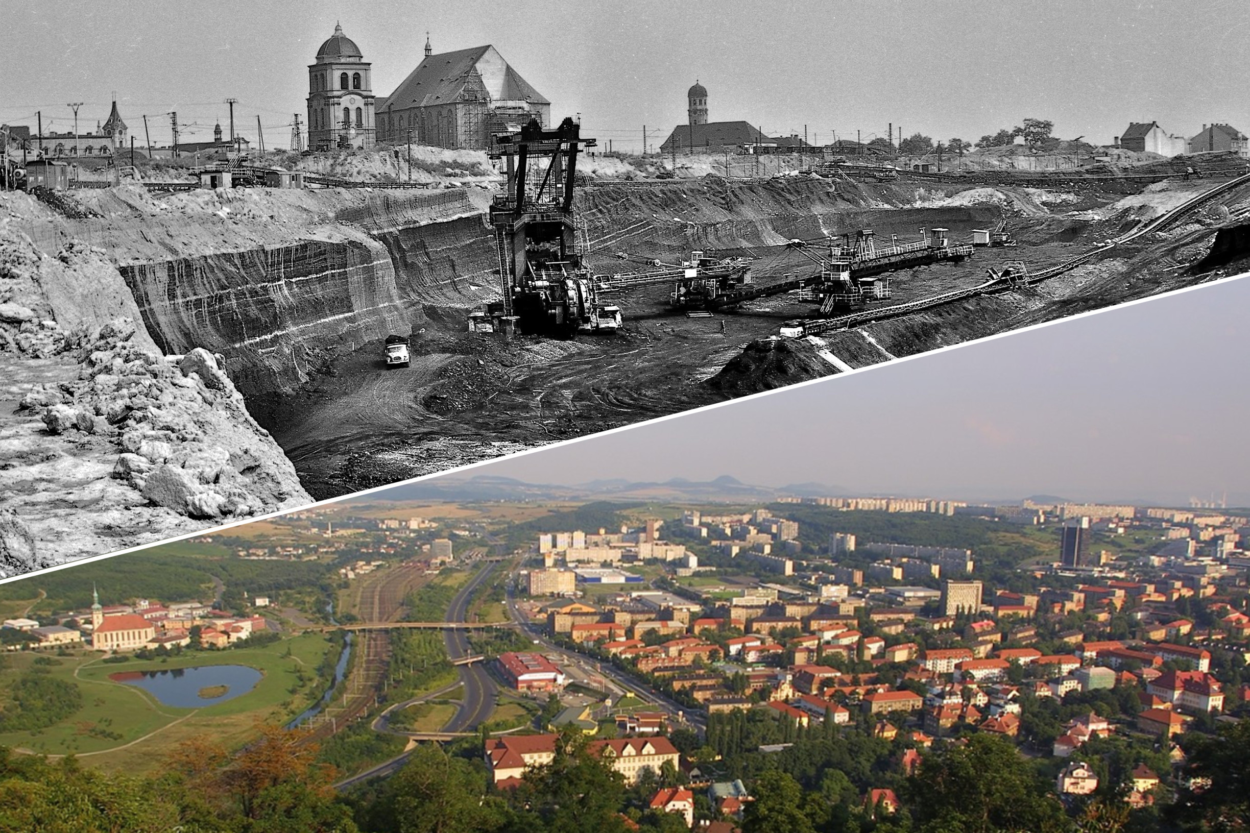 Nový Most se stal utopií, o kterou už nikdo nestál. Socialistická vize zestárla dřív, než město dokončili, říká historik