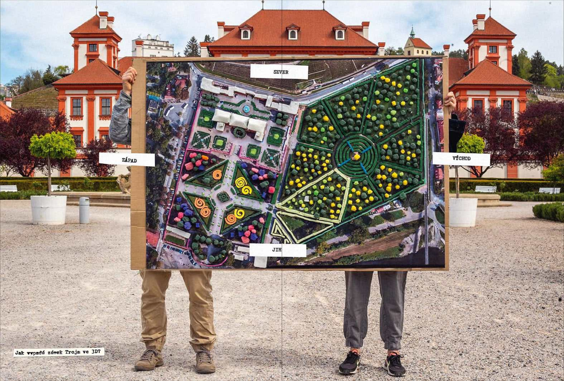 Hravé, drzé a neuvěřitelně zábavné. Dvanáct teenagerů vytvořilo netradiční knihu o zámku Troja