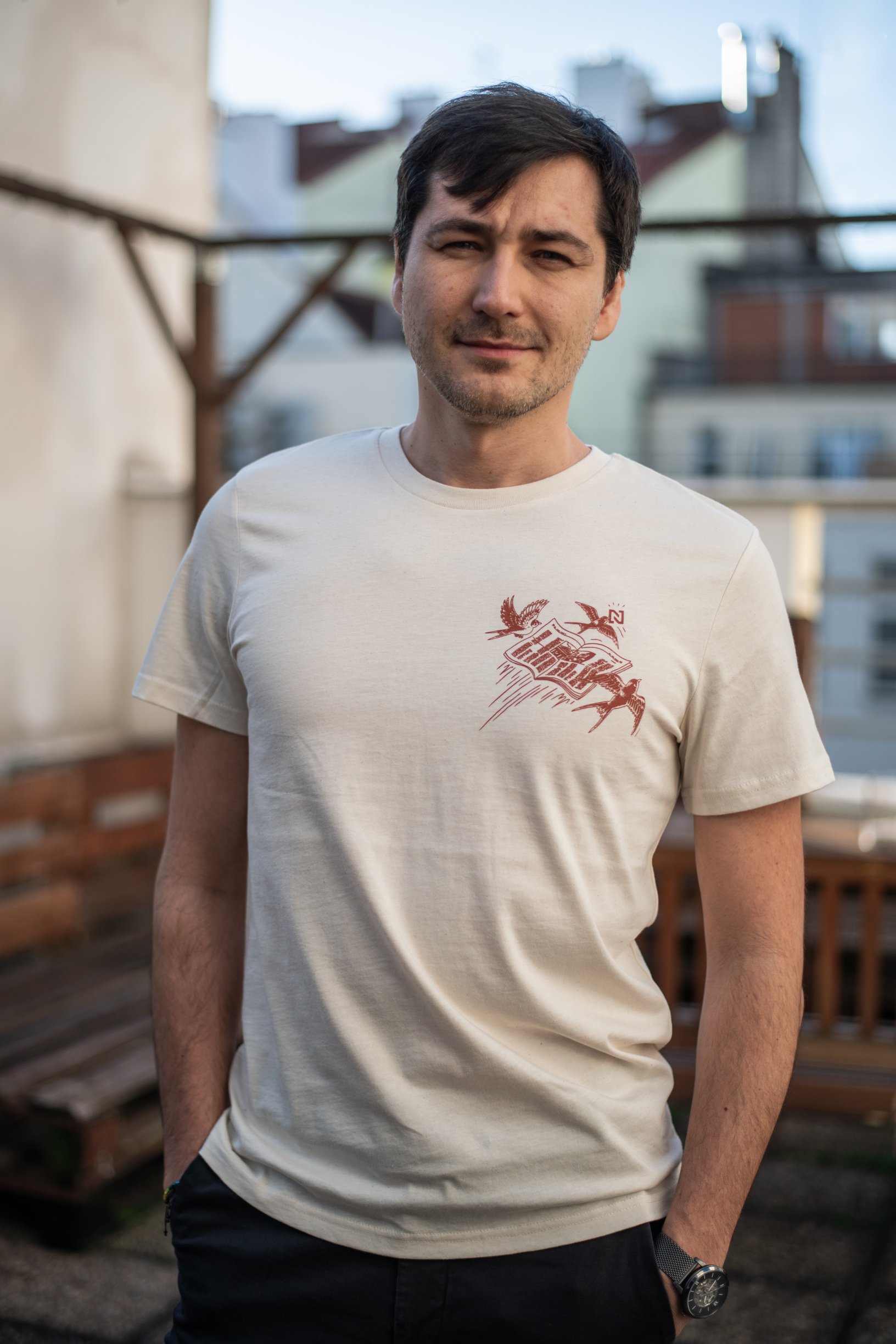 Unisex tričko „Nezávislá novinařina“ (velikost XL)