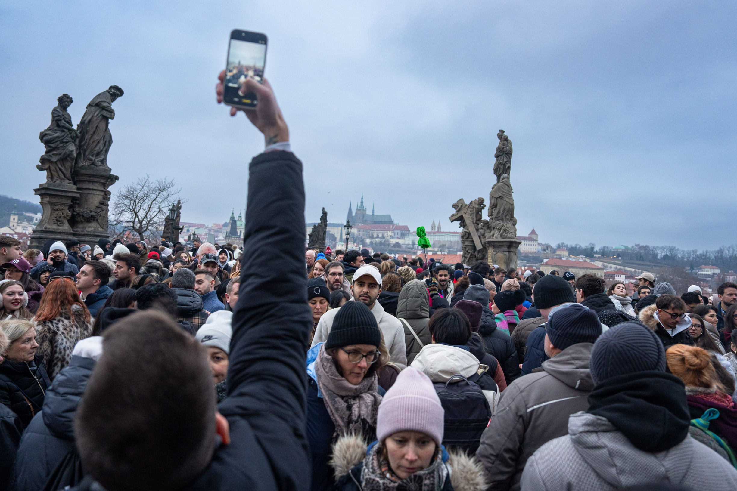 Obrazem: Projděte se peklem vánoční Prahy – anebo pro vlastní klid raději zůstaňte doma
