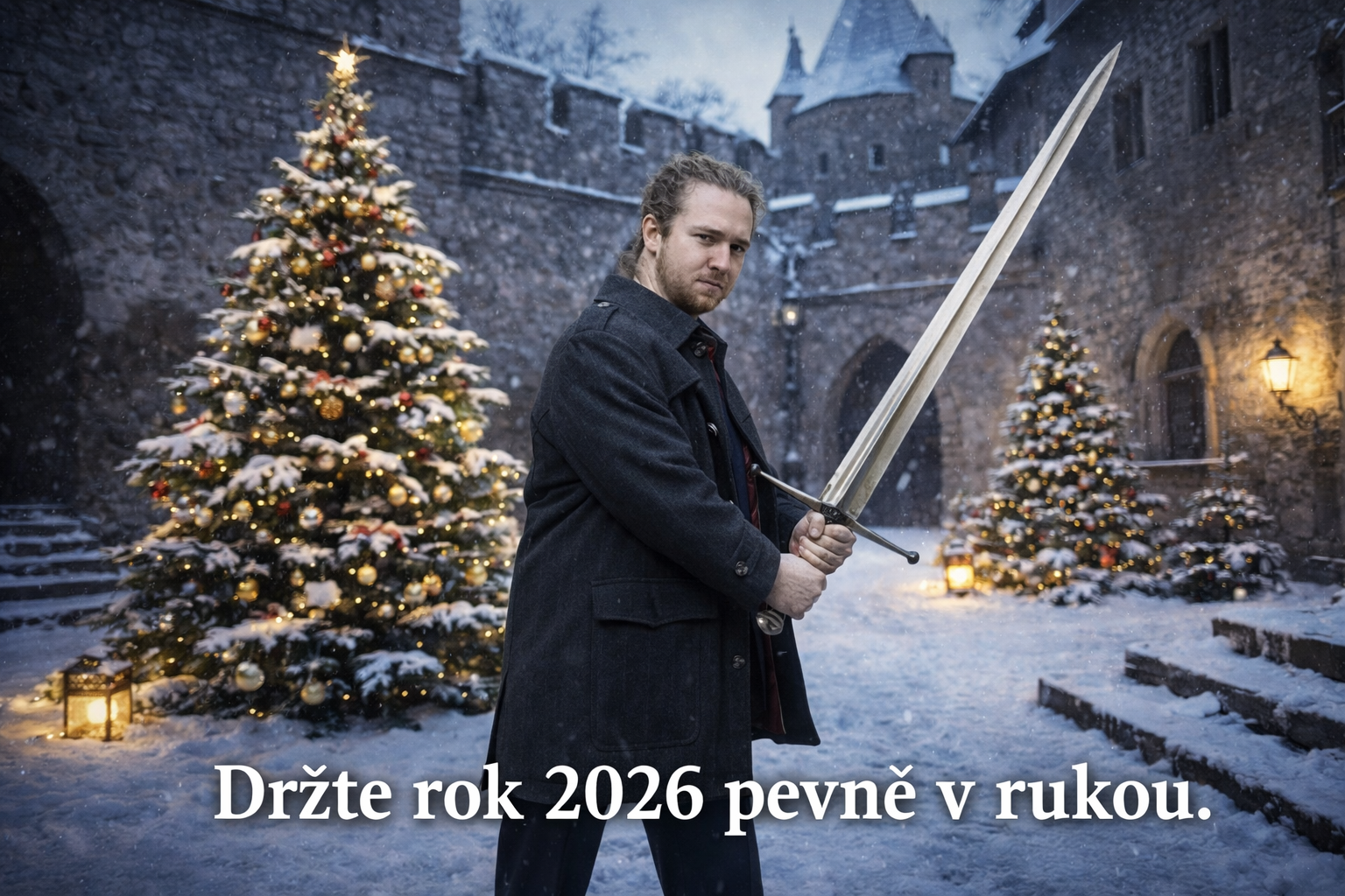 Vlastní novoročenku si vytvoříte do pár minut. Pomůže vám k tomu tento návod a umělá inteligence