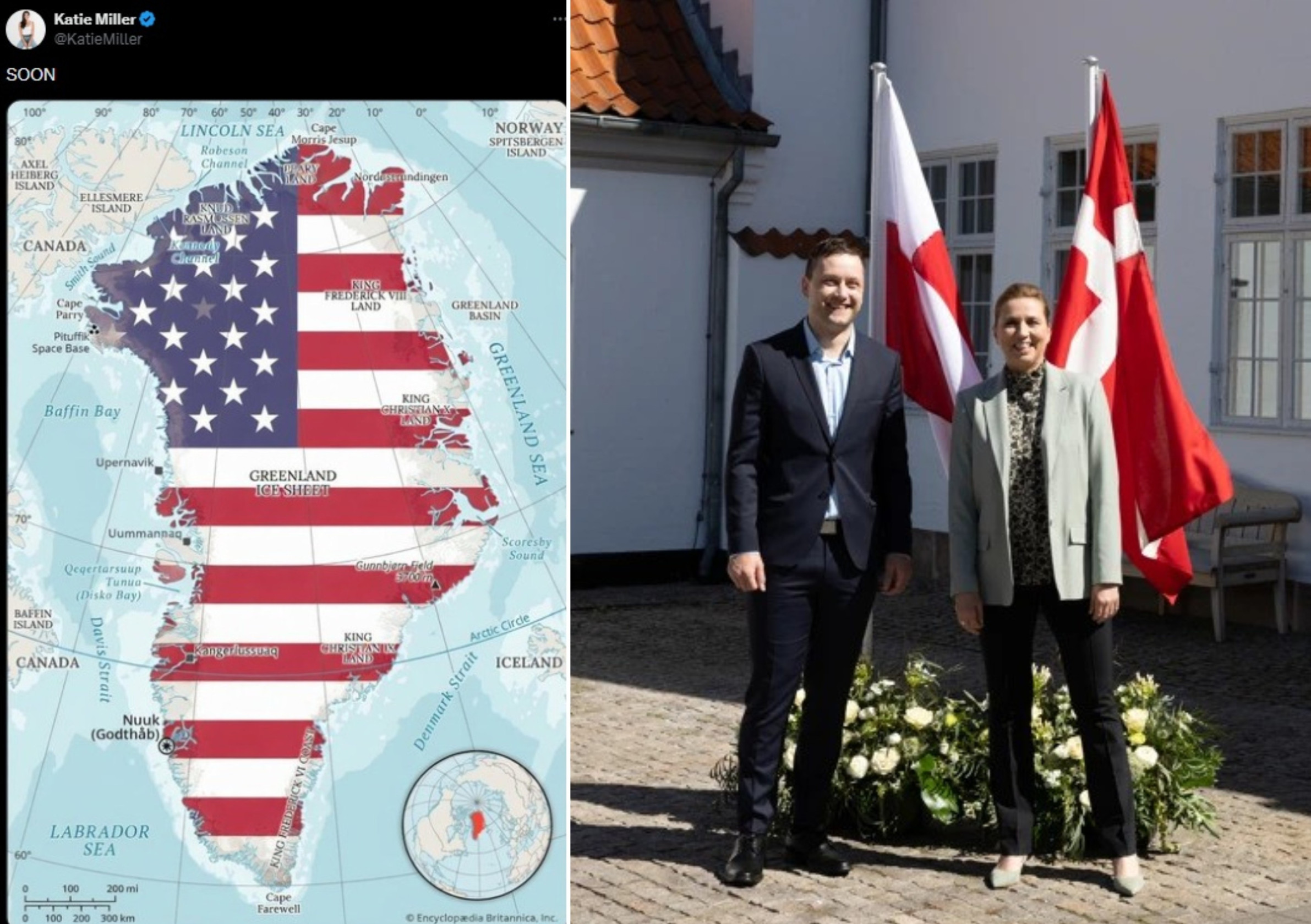 Je Grónsko další na řadě? Nemáte na něj právo! vzkazuje Trumpovi dánská premiérka