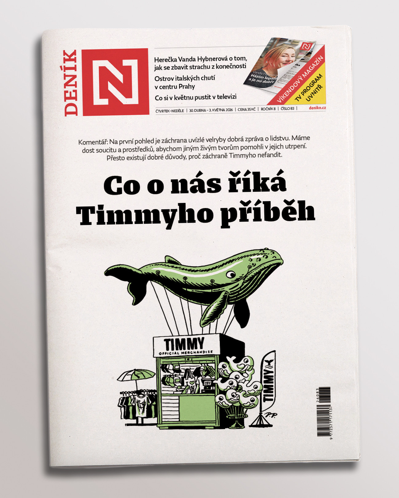 V zítřejším tištěném vydání Deníku N si můžete přečíst: Dva...