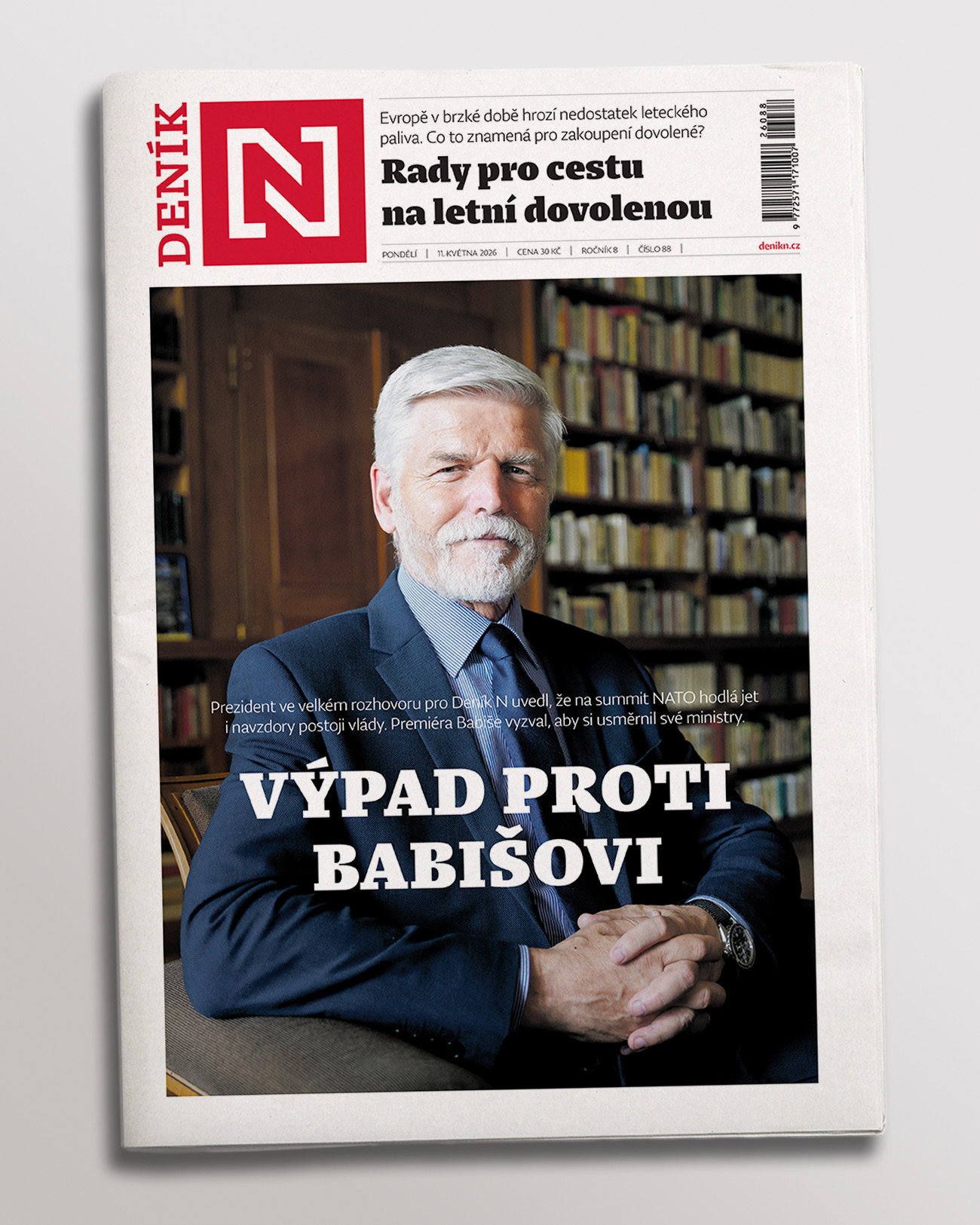 V zítřejším tištěném vydání Deníku N si můžete přečíst: Babiš...