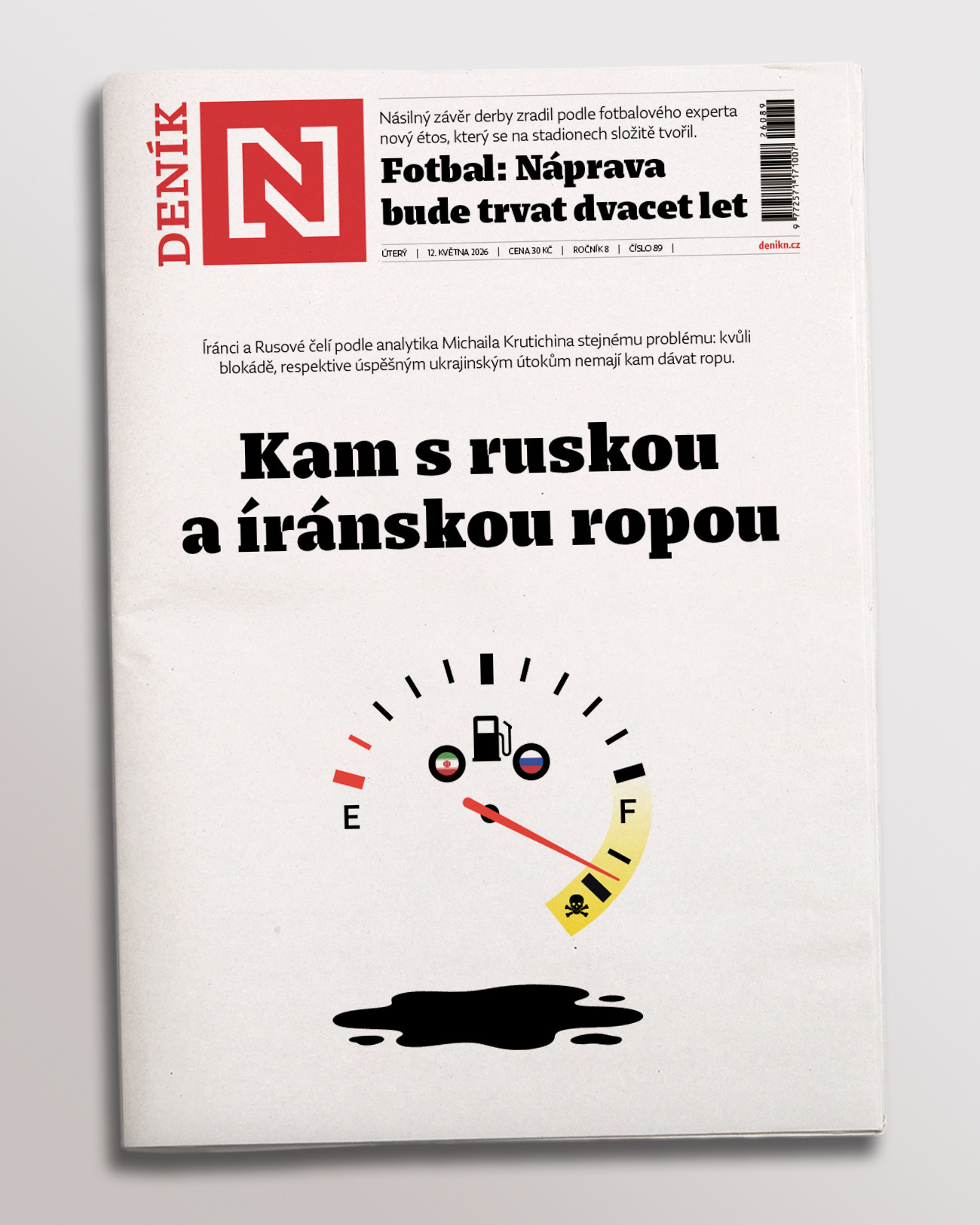 V zítřejším tištěném Deníku N najdete: Žádná ropná krize není, na život...