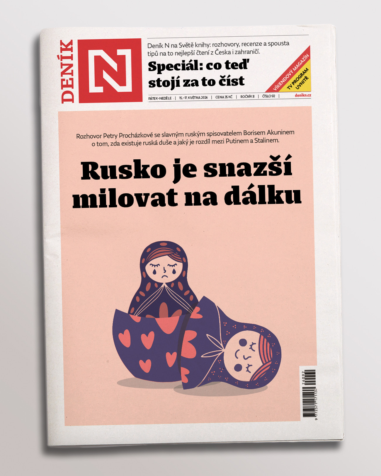 V zítřejším tištěném vydání Deníku N si můžete přečíst: „Zabiju...