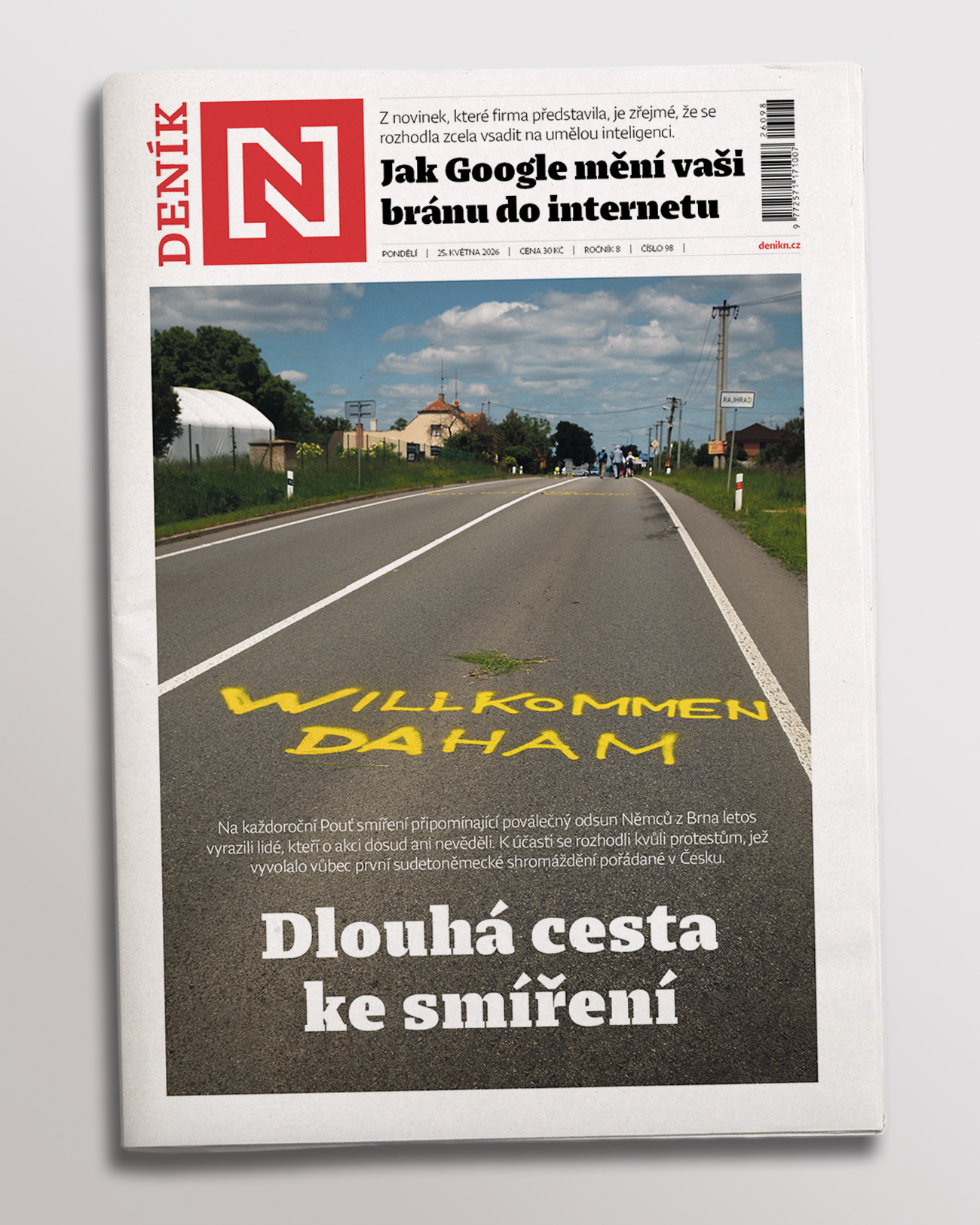 V zítřejším tištěném Deníku N si můžete přečíst: Reportáž: „Je to pro...