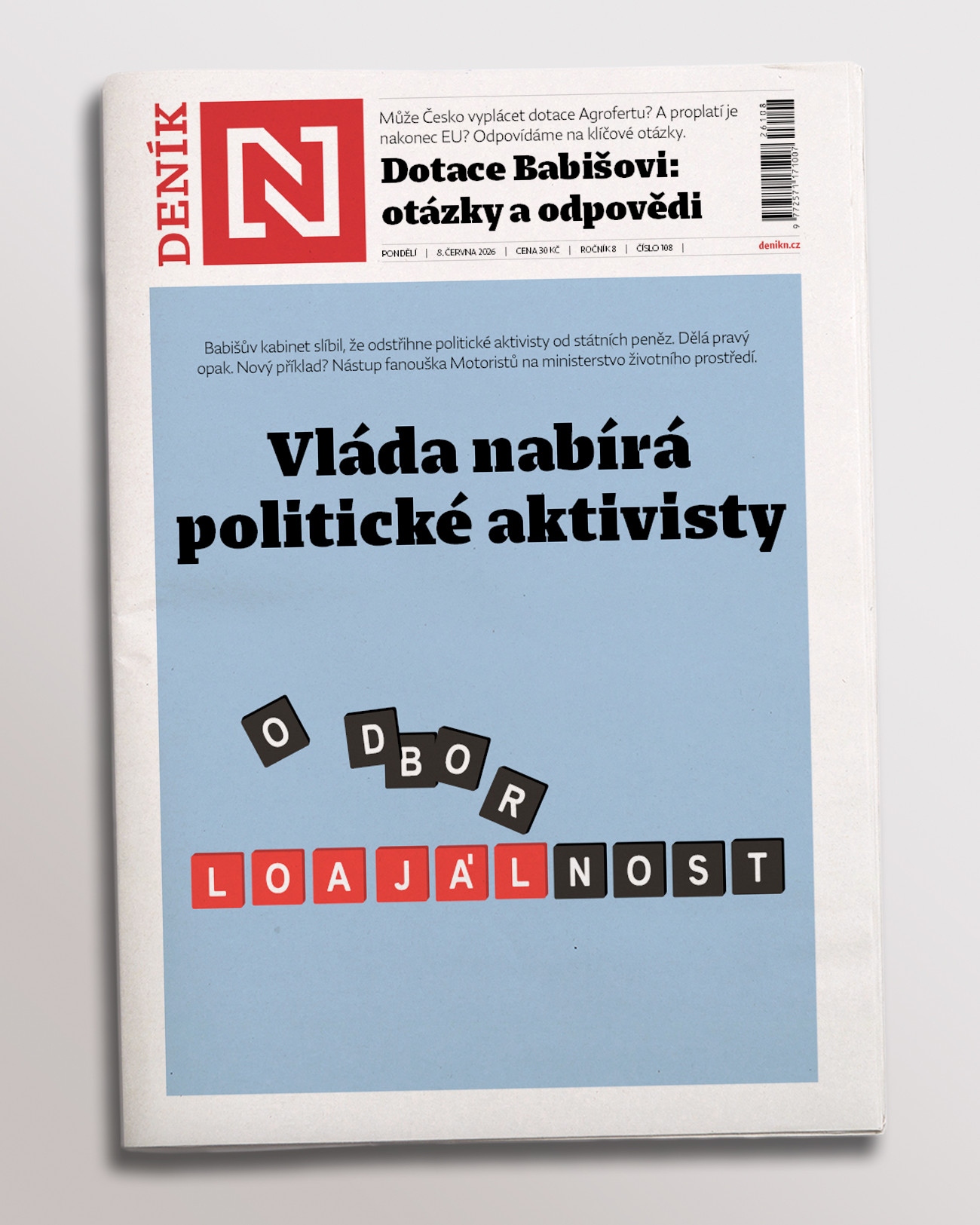 Co se dočtete v zítřejším tištěném vydání Deníku N: Šiřitel 