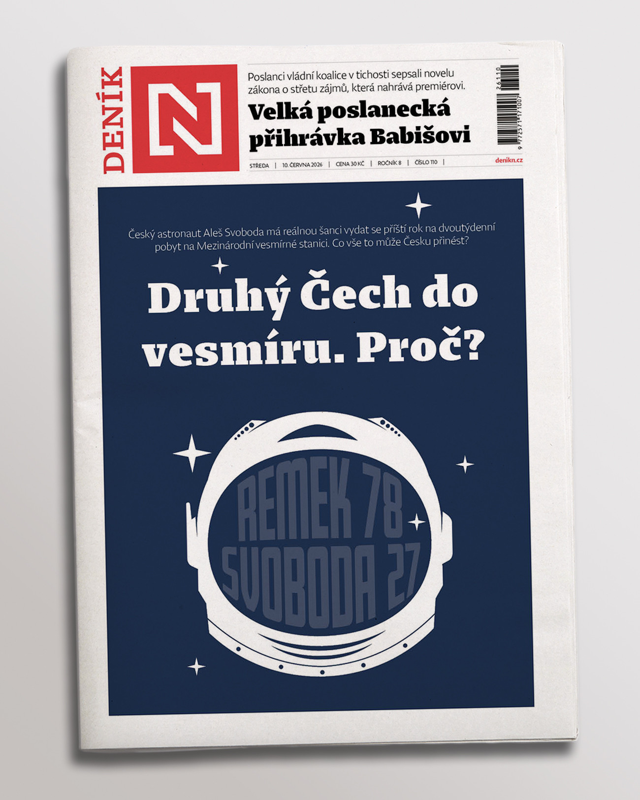 V zítřejším tištěném Deníku N si můžete přečíst: D