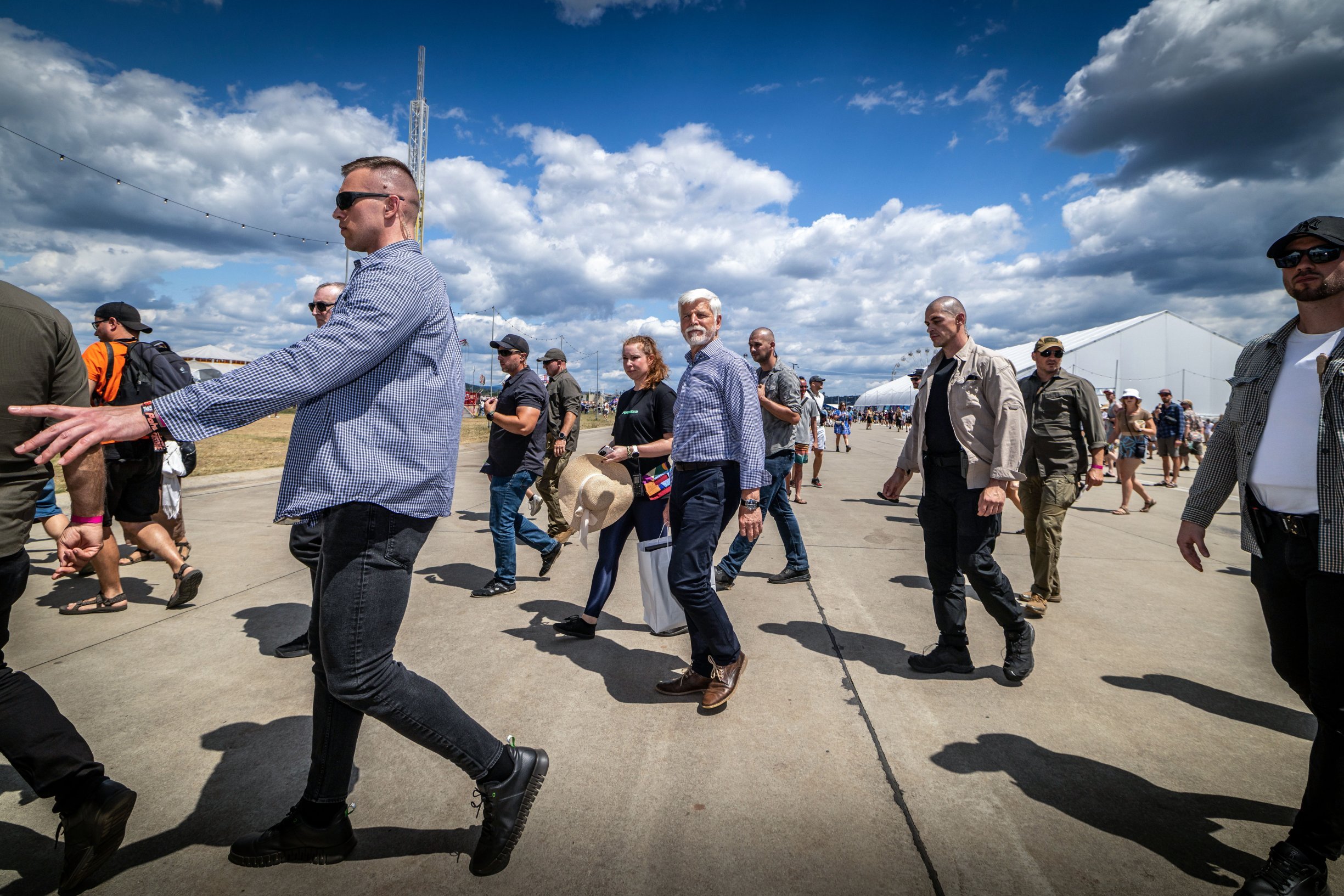Slovenskem hýbe fakt, že prezidenta Pavla na festivalu Pohoda chránilo 30 slovenských bodyguardů