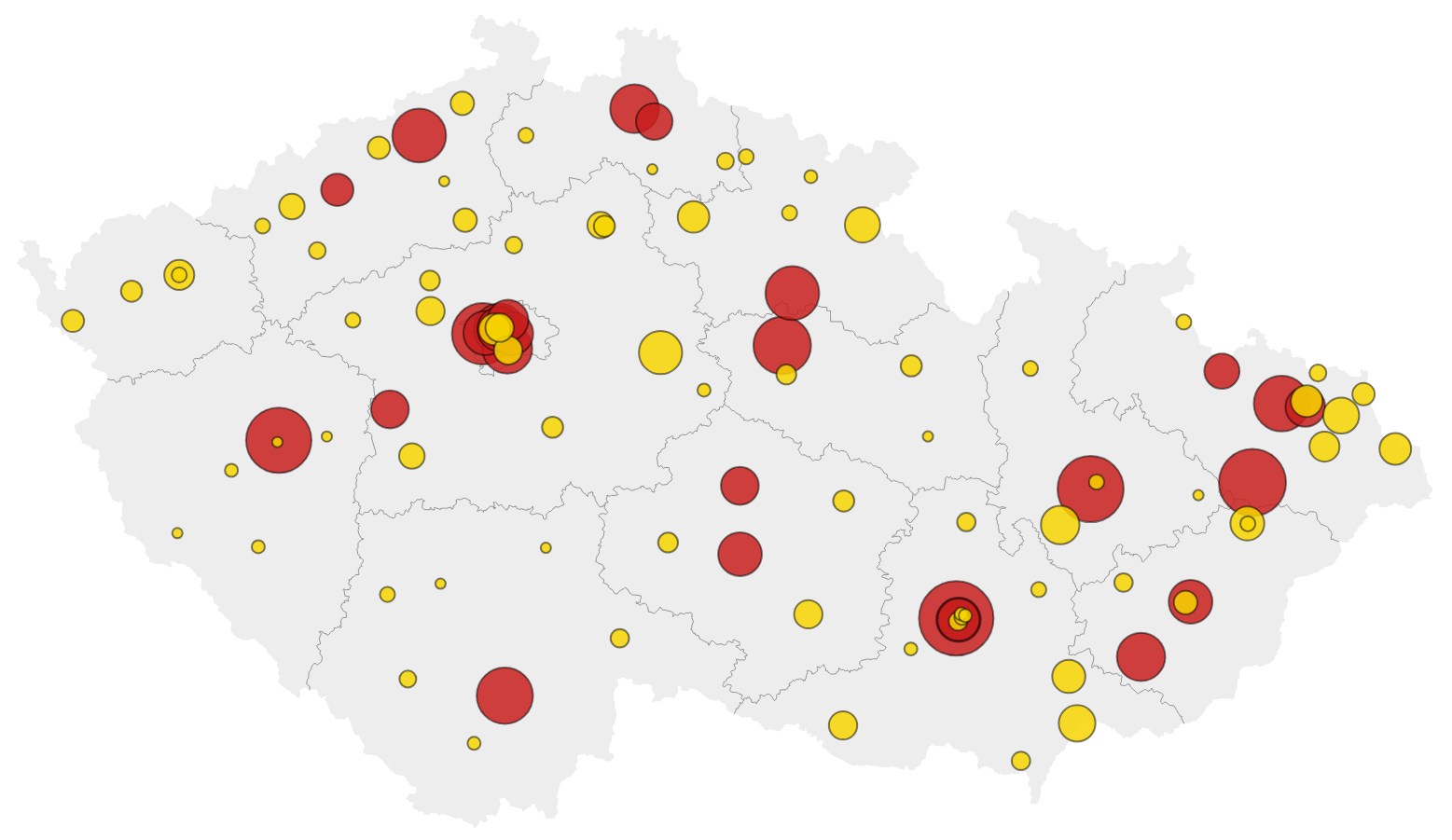 Mapy: Kam se přesunou složité operace? Podívejte se, jak se změní síť nemocnic