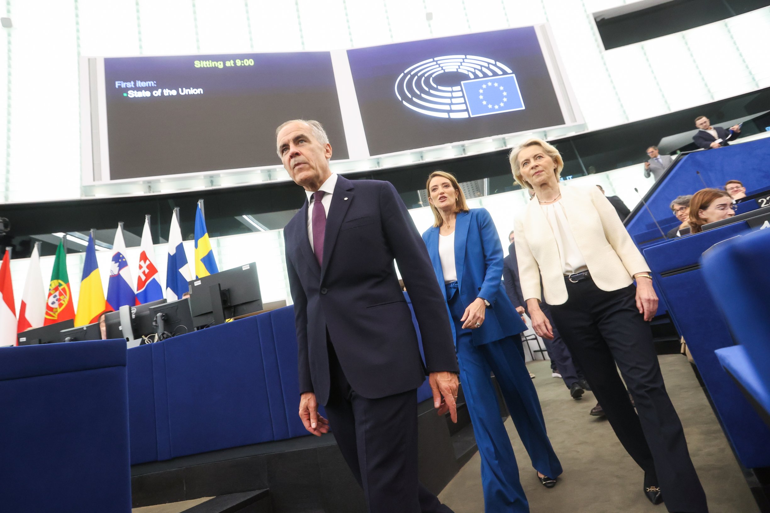 Kanada jako zcela první přidružený stát EU, navrhla v projevu o stavu Unie von der Leyen