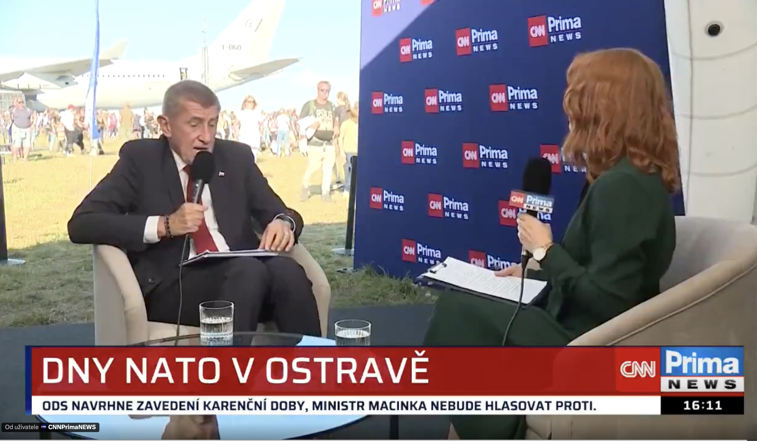 „Tak si nejsem jistý.“ Neviděli jste někdo českého premiéra?