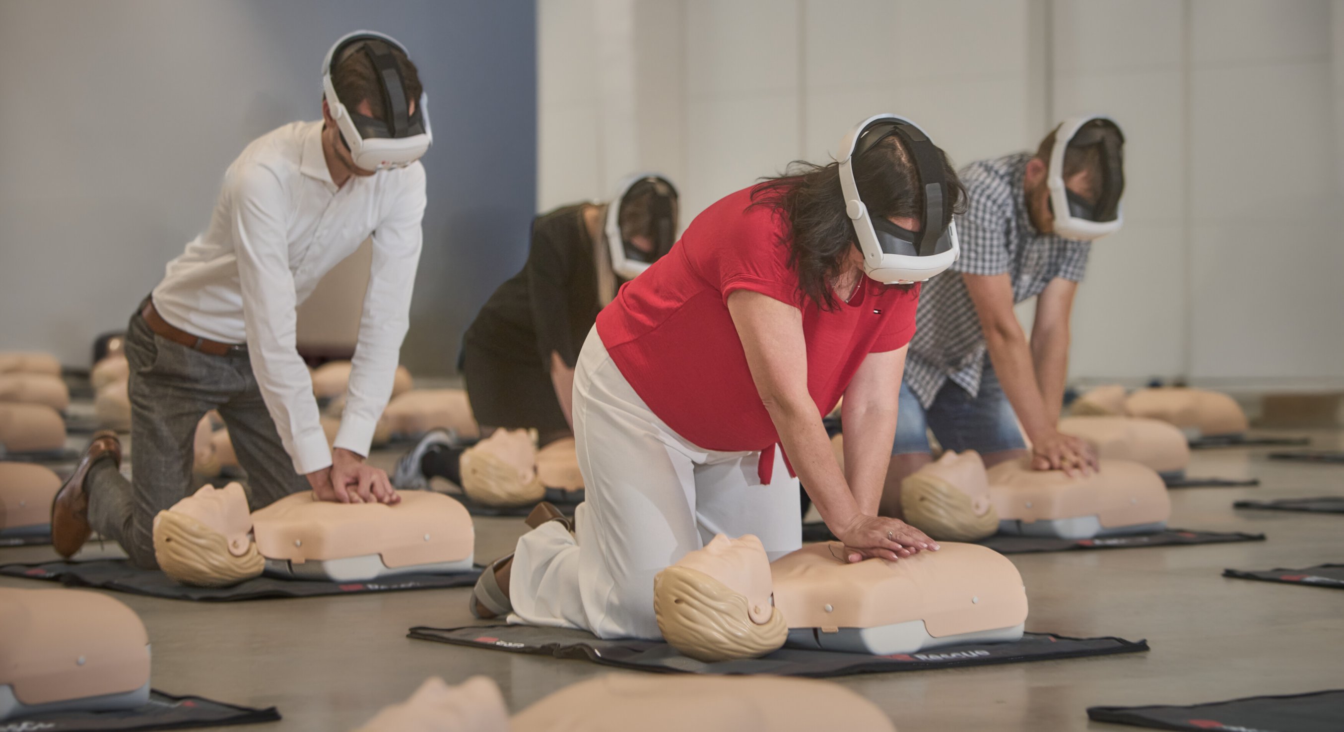 Virtual reality program aims to train one million people in first aid