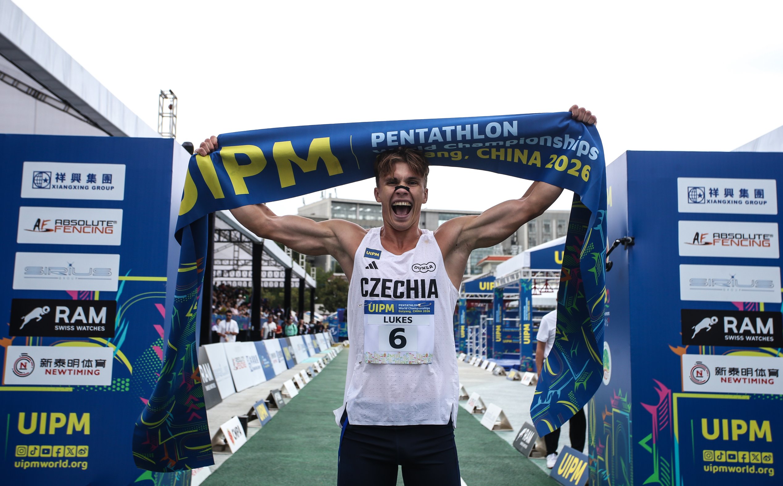 Czech athlete Matěj Lukeš becomes world champion in modern pentathlon